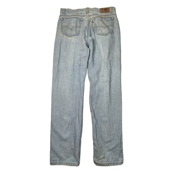 Levi’s Vintage 90s 540 Relaxed Fit Jeans USA FLAW Light Wash Mens 34x32 - Picture 2 of 9
